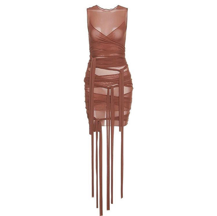 Brown Mummy Dress